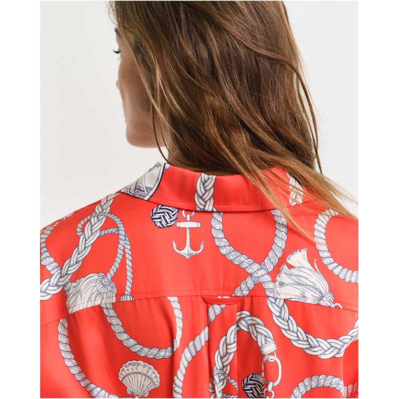 GANT Sailing Print Shirt Dress